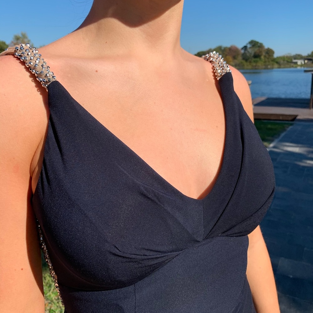 CACHE - Navy w/Crystal Embellishment
